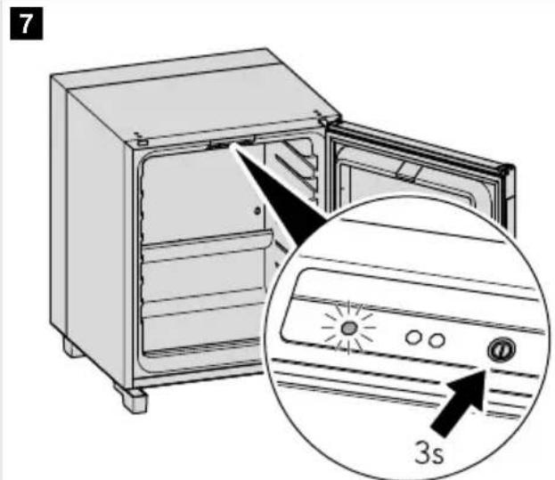DOMETIC HiPro Care A30SBI - Definir a temperatura - 1