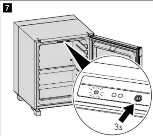 DOMETIC HiPro Care A30SBI - Nastavljanje temperature - 1