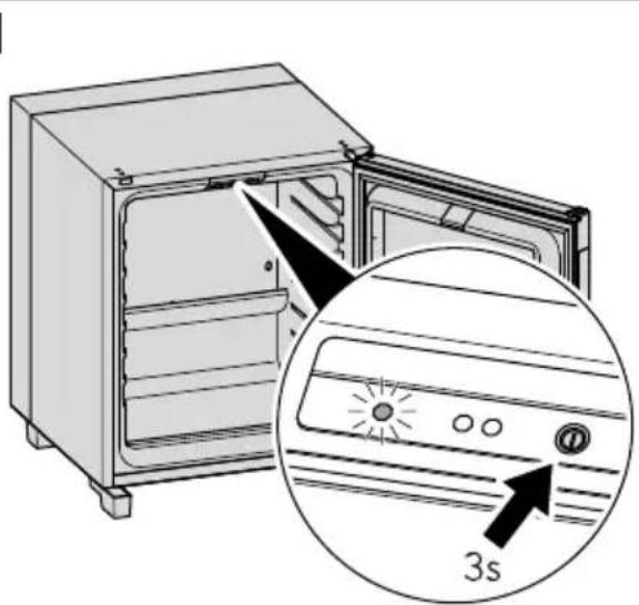 DOMETIC HiPro Care A40SFS - Indstilling af temperaturen - 1