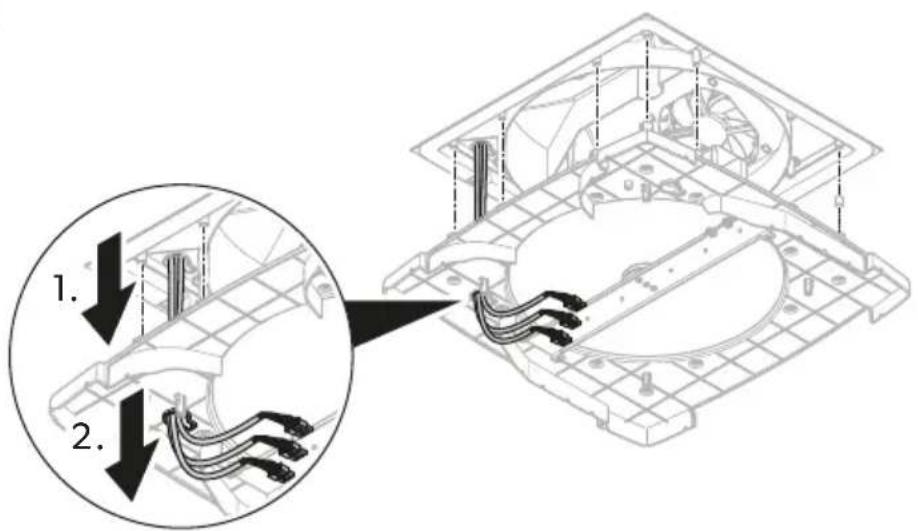 DOMETIC ACC3100D - Instalar o módulo de purificação de ar (opcional) - 4