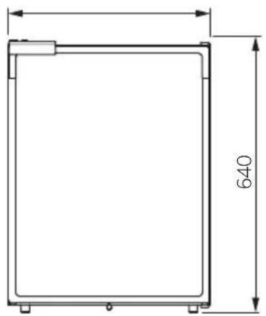 DOMETIC CRE 80E - Compressor refrigerator - 22