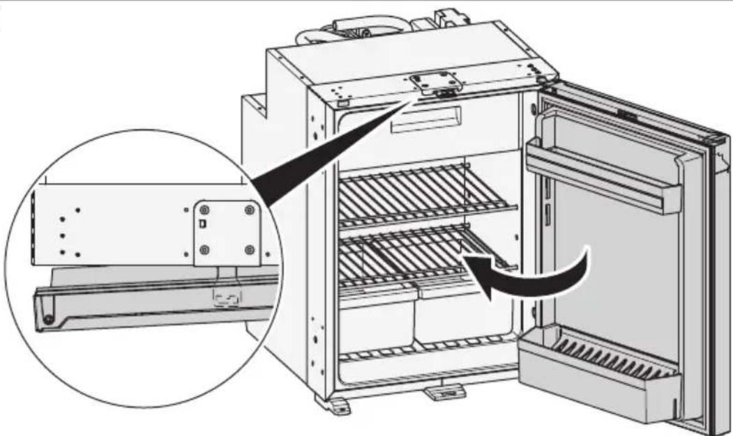 DOMETIC NRX 50S - Instalar o adaptador CA/CC - 5