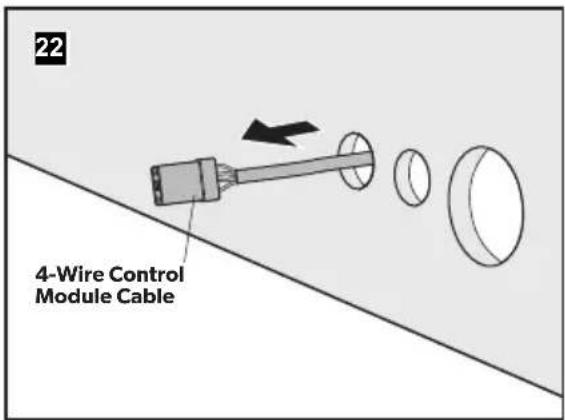 DOMETIC MasterFlush 8743 - Installing the toilet with through-the-wall connections - 2