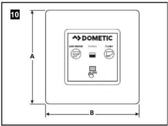 DOMETIC MasterFlush MF 8989 - Dimensions - 10