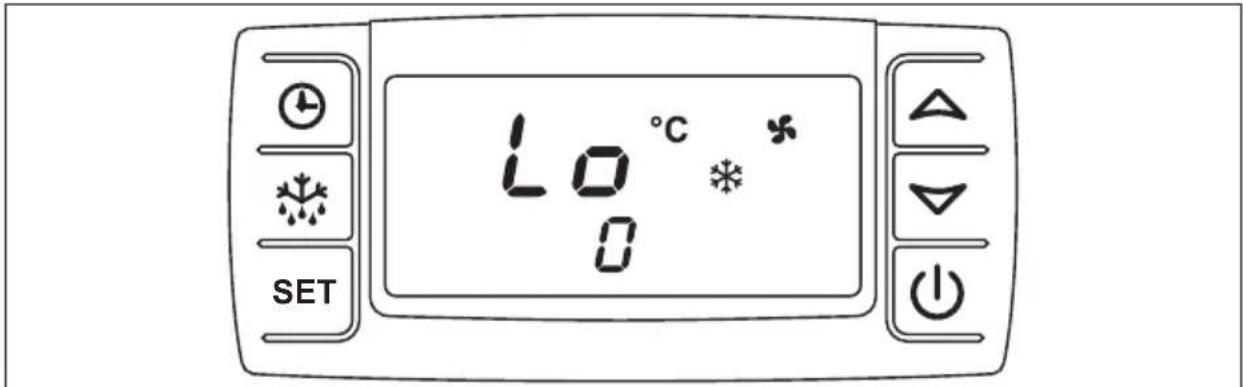 DOMETIC Frigo EVAP404A - Affichage de la température minimale mesurée - 1