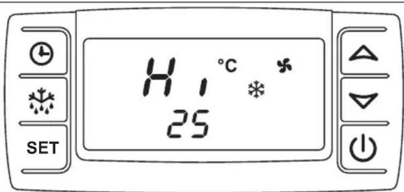 DOMETIC Frigo EVAP404A - Visa uppmätt max.-temperatur - 1