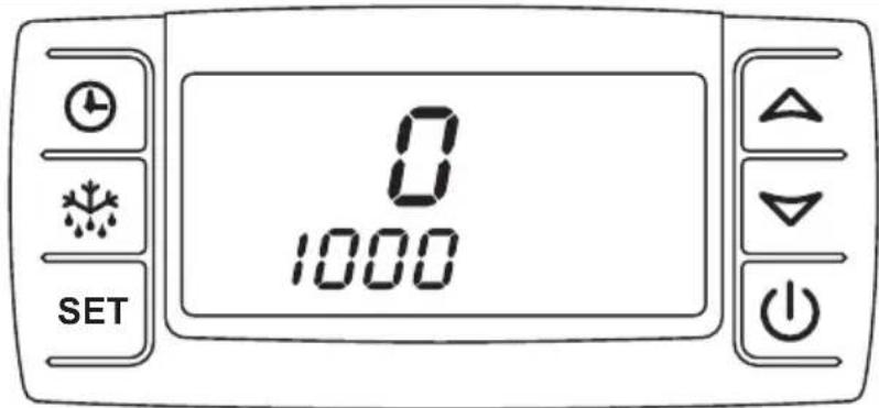 DOMETIC Frigo EVAP404A - Visa antal drifttimmar - 1