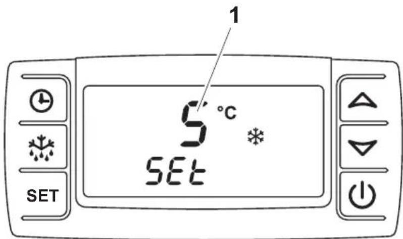 DOMETIC Frigo EVAP404A - Modification de la valeur de consigne de la température de l'espace de chargement - 1