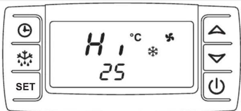 DOMETIC Frigo EVAP404A - Visualizar la temperatura máxima medida - 1