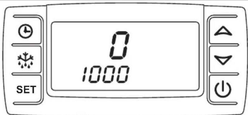 DOMETIC Frigo EVAP404A - Kuluneiden käyttötuntien näyttö - 1