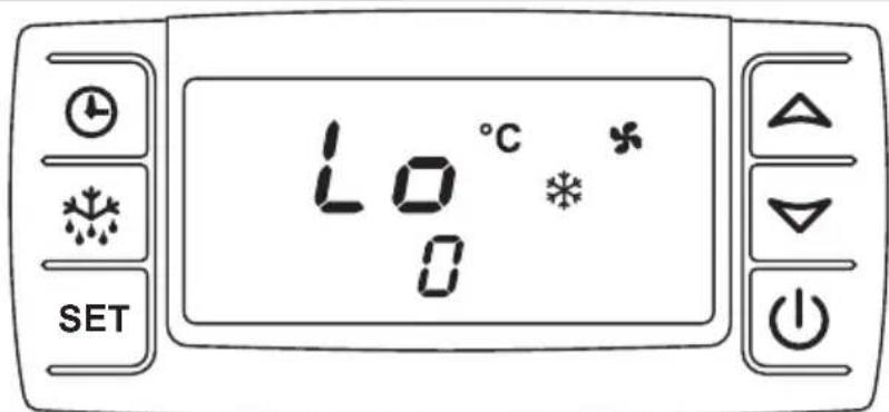 DOMETIC Frigo EVAP404A - Отображение измеренной минимальной температуры - 1