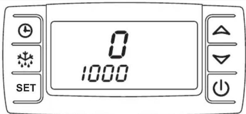 DOMETIC Frigo EVAP404A - Wyświetlanie godzin pracy - 1