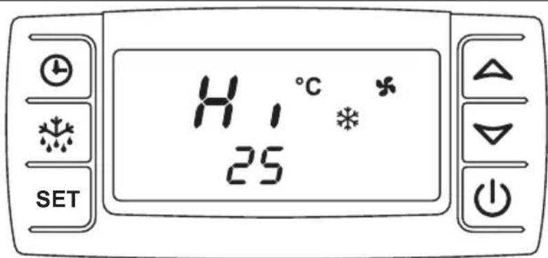 DOMETIC Frigo EVAP404A - Mitatun maksimilämpötilan näyttö - 1