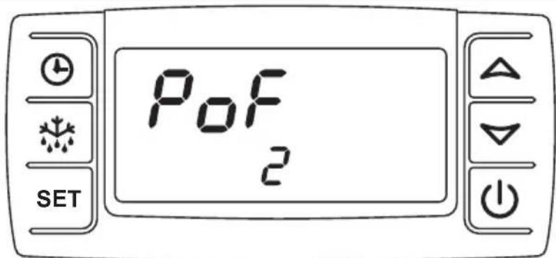 DOMETIC Frigo EVAP404A - Bloquear y desbloquear el teclado - 1