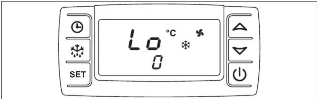DOMETIC Frigo EVAP404A - Visa uppmätt min.-temperatur - 1