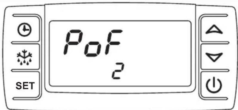 DOMETIC Frigo EVAP404A - Блокировка и разблокировка клавиатуры - 1