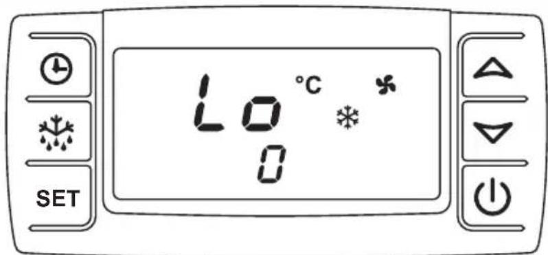 DOMETIC Frigo EVP134A - Zobrazení naměřených minimálních teplot - 1