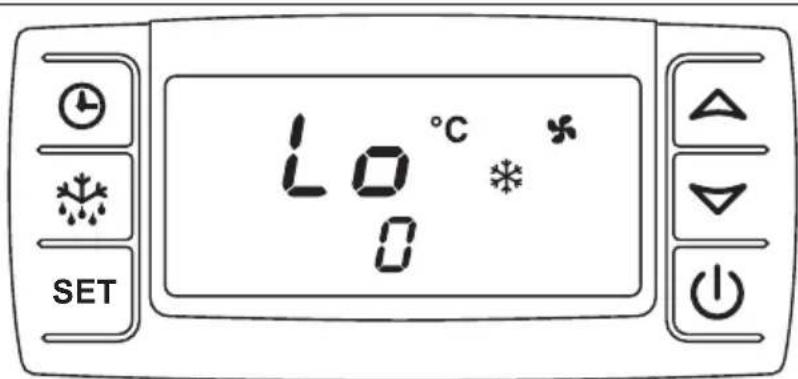 DOMETIC Frigo EVP134A - Exibir a temperatura mínima medida - 1