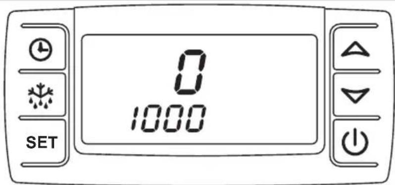 DOMETIC Frigo EVP134A - Exibir as horas de funcionamento cumpridas - 2