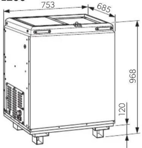DOMETIC FO 850NC - Kühlcontainer - 1