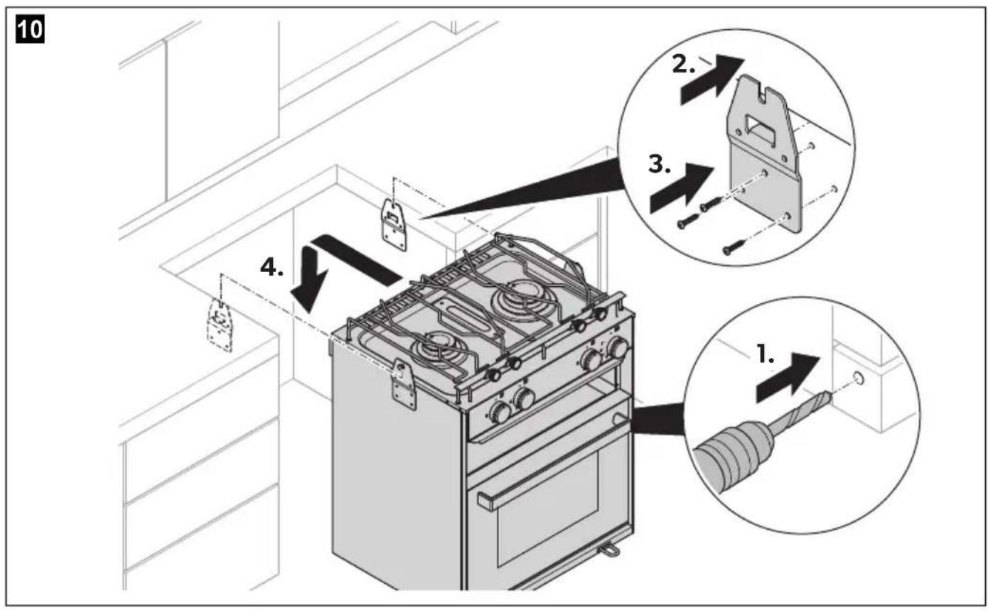 DOMETIC SunLight - Cooktop and gas oven - 10
