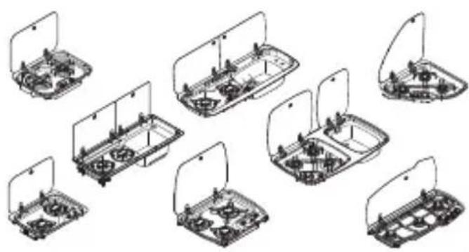 DOMETIC HSG 2370 L - HOT AND COOKING HOBS AND COMBINATIONS - 1