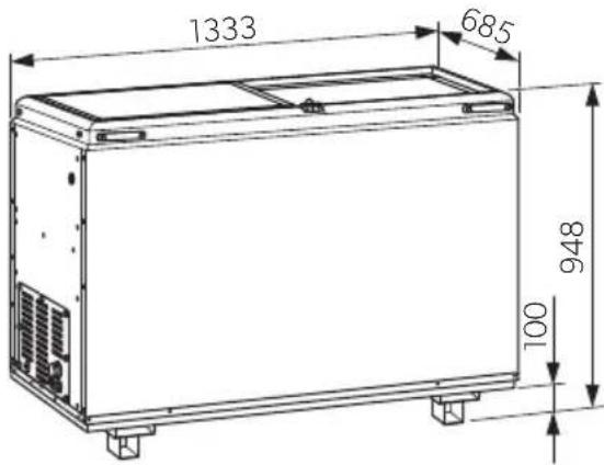 DOMETIC FO 800NC - Kühlcontainer - 3