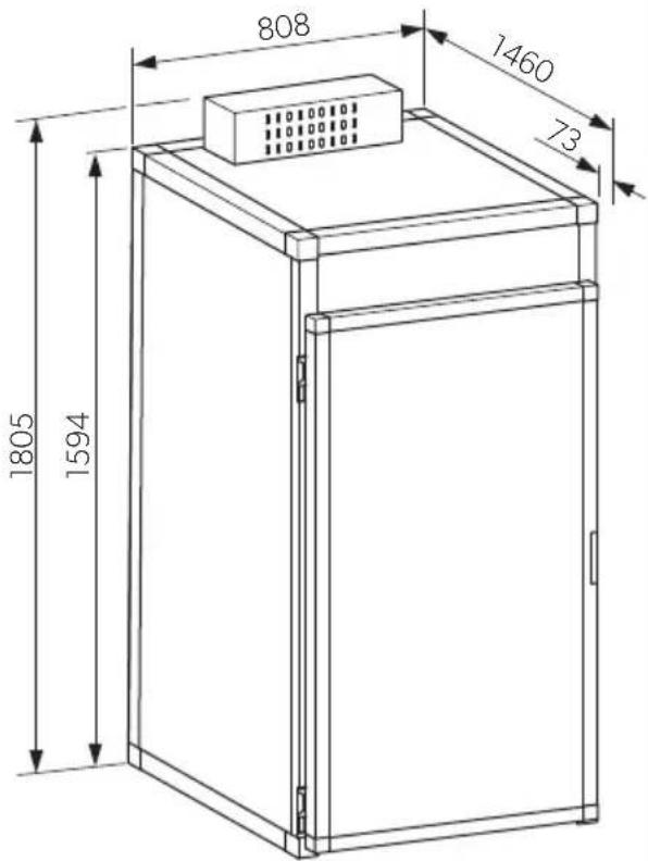 DOMETIC FO 450NC - Kühlcontainer - 9