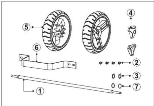 VOLTCRAFT VC-WL 60/200 - Wheels - 1
