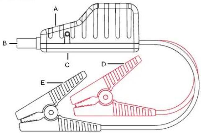 VOLTCRAFT VC-JS-800A-WP - Ladekabel - 1