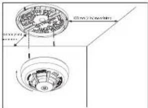 DSC PG9936 - Montagem da placa traseira do detetor de fumo - 1
