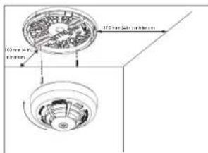 DSC PG9936 - Mount Smoke Detector Backplate - 2