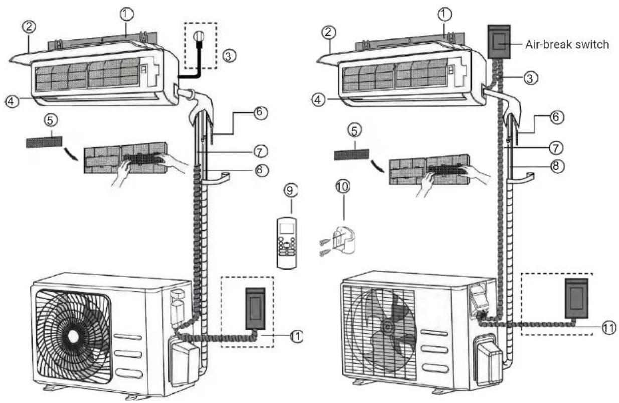 HTW IX21D5 - UNIT PARTS - 1