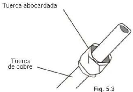 HTW IX21D5 - Paso 3: Extremos abocardados de la tubería - 1