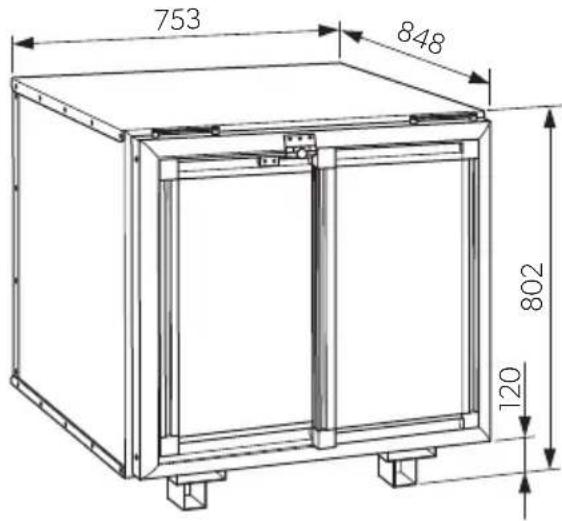 DOMETIC FO 650 - Kühlcontainer - 4