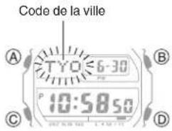 CASIO G-Shock GX-56 - - Basculement entre le mode Indication de l'heure 12 heures et 24 heures - 1