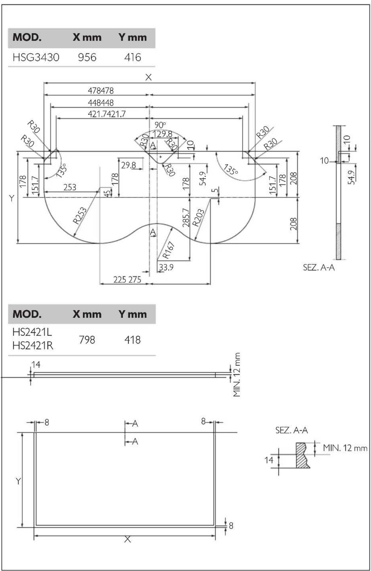 DOMETIC HB 1320 - Xmm Ymm - 2