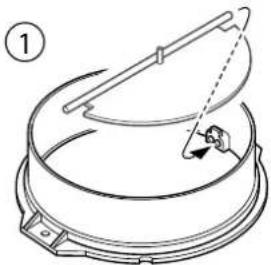 Linarie Caledonia RAHID50BG - Mounting of V-flap - 3