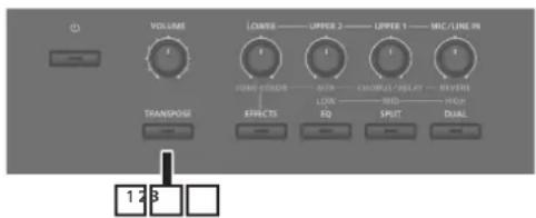 VOLUME LOWER — UPPER 2 — UPPER 1 — MEC/LINE IN F F F POME COOLER — AIR CHANGES/RELAY — REVERE LIFE RNG SPLIT HOLD TRANSFORM EFFECTS DUAL 1 2 B