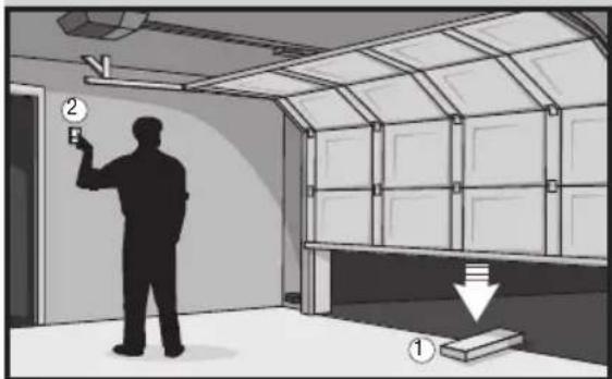 LiftMaster 8500W - Test the opener safety features: - 1