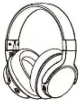 Ausdom ANC8 - Using a Wired Headphone - 1