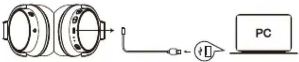 Ausdom ANC8 - Charger la Batterie - 1