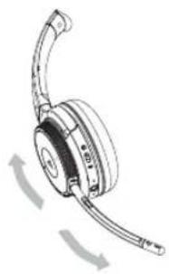V7 HB605M - Headset tragen - 2