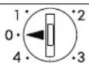 BAUKNECHT GSU 8F2 - INTERRUPTEUR D'ALARME DE PORTE OUVERTE - 1