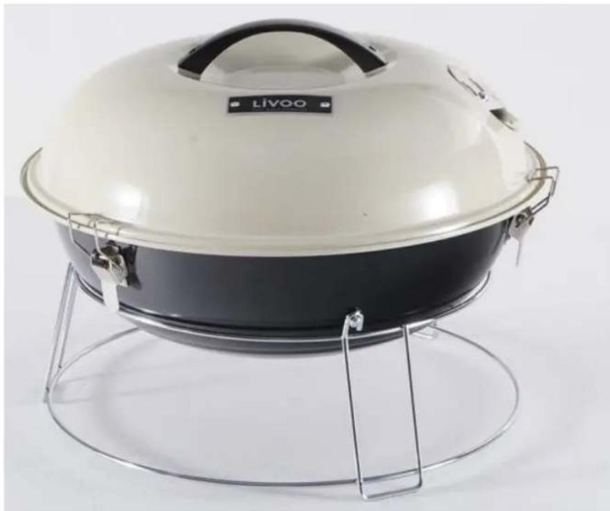 LIVOO DOC301 - Barbecue à charbon portable - 1