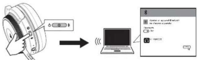 V7 HB600S - Connexion à un premier appareil Bluetooth - 1