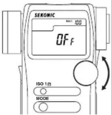 SEKONIC OFF ISO 10 MODE
