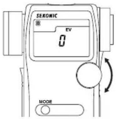SEKONIC EV 0 MODE