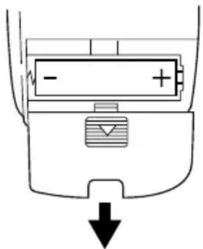 SEKONIC Flashmate L-308X - 3-2 Insertion de la pile - 1