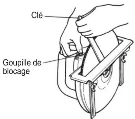 METABO CC12Y - MONTAGE DE LA MEULE A DECOUPER - 2